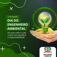 31 de Janeiro: Dia do Engenheiro Ambiental