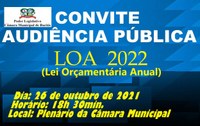 Audiência Pública  LOA- 2022