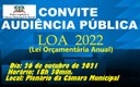 Audiência Pública  LOA- 2022