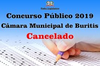 Cancelamento do Concurso Público 2019