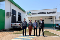 Presidente da câmara solicita reunião e Promotor de Justiça realiza visita institucional ao Legislativo