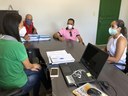 Presidente da Câmara visita Secretária de Planejamento Presidente da Câmara visita Secretária de Planejamento