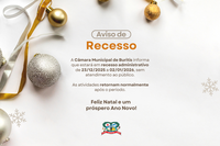 RECESSO ADMINISTRATIVO | CÂMARA DE BURITIS